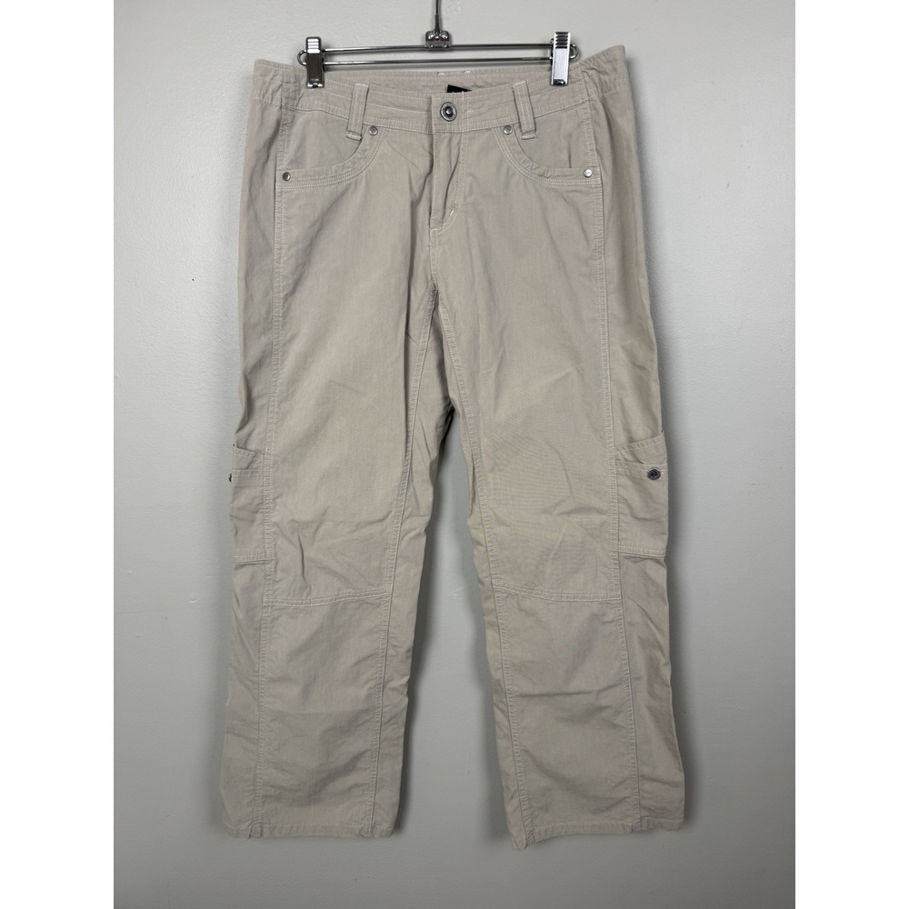 Kuhl Legendary Pants Women's 10 Short‎ Hiking Outdoor Khaki Utility Gorpcore